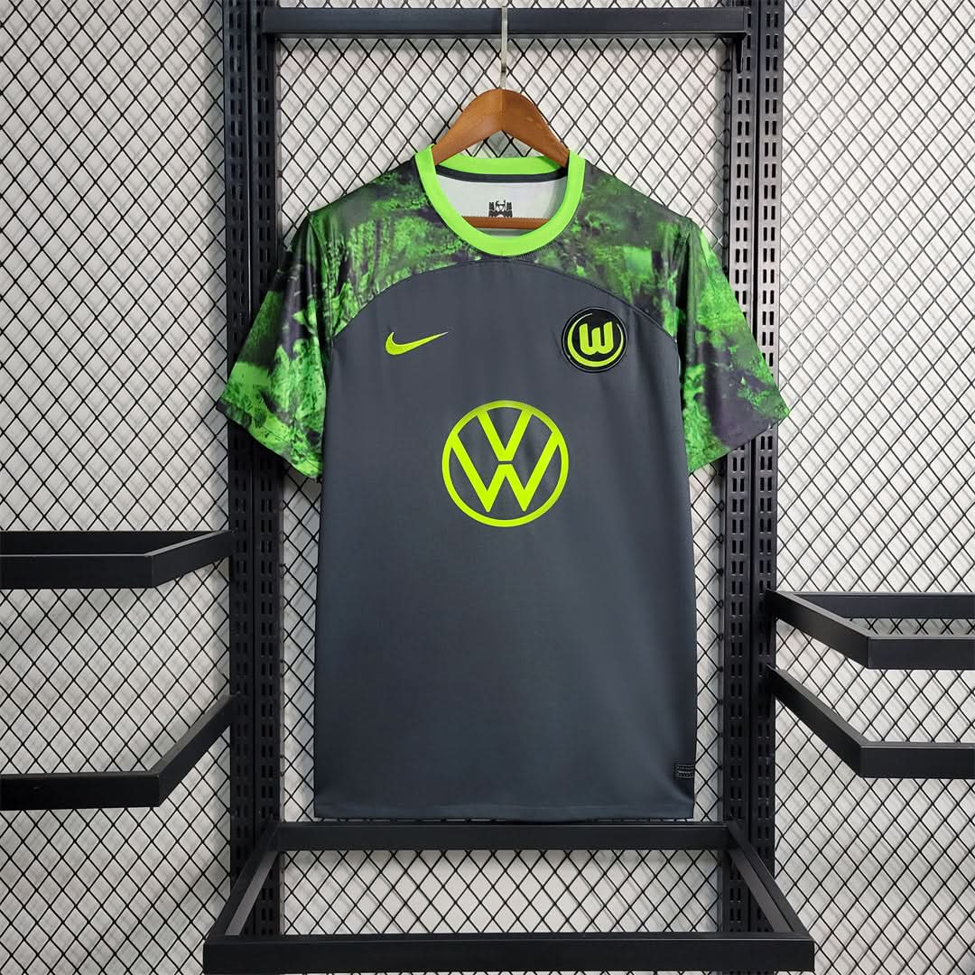 Footy Headlines Wolfsburg Dls Kit Wolfsburg Away Shirt VfL