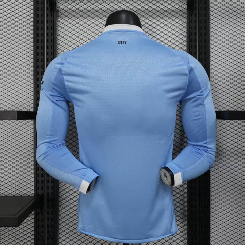 Manchester City 25/26 Home Shirt Long Sleeve