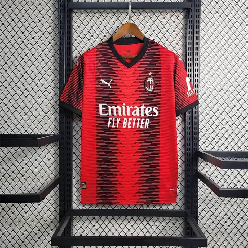 AC Milan 23/24 Home Shirt - TheFutbolistaCloset