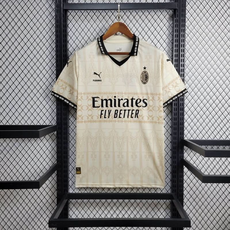 AC Milan 23/24 White Fourth Shirt - TheFutbolistaCloset
