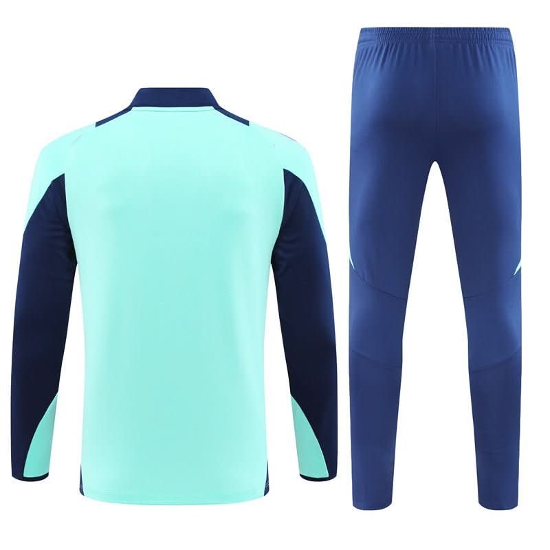 Arsenal 24/25 Light Blue & Dark Blue Sleeves Training Set - TheFutbolistaCloset