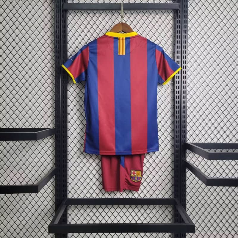 FCBarcelona 10/11 Home Kids Set - TheFutbolistaCloset