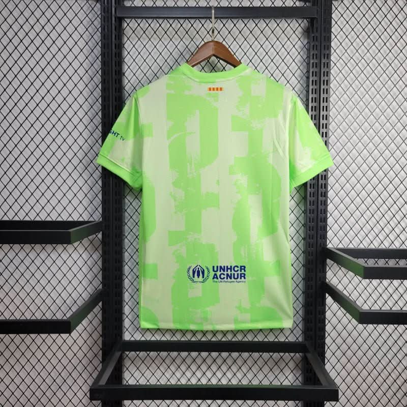 FCBarcelona 24/25 Third Shirt Short Logo - TheFutbolistaCloset