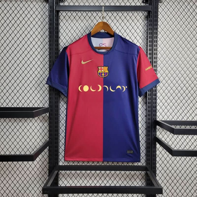 FCBarcelona x ColdPlay 24/25 Home Shirt | Luxury Fan