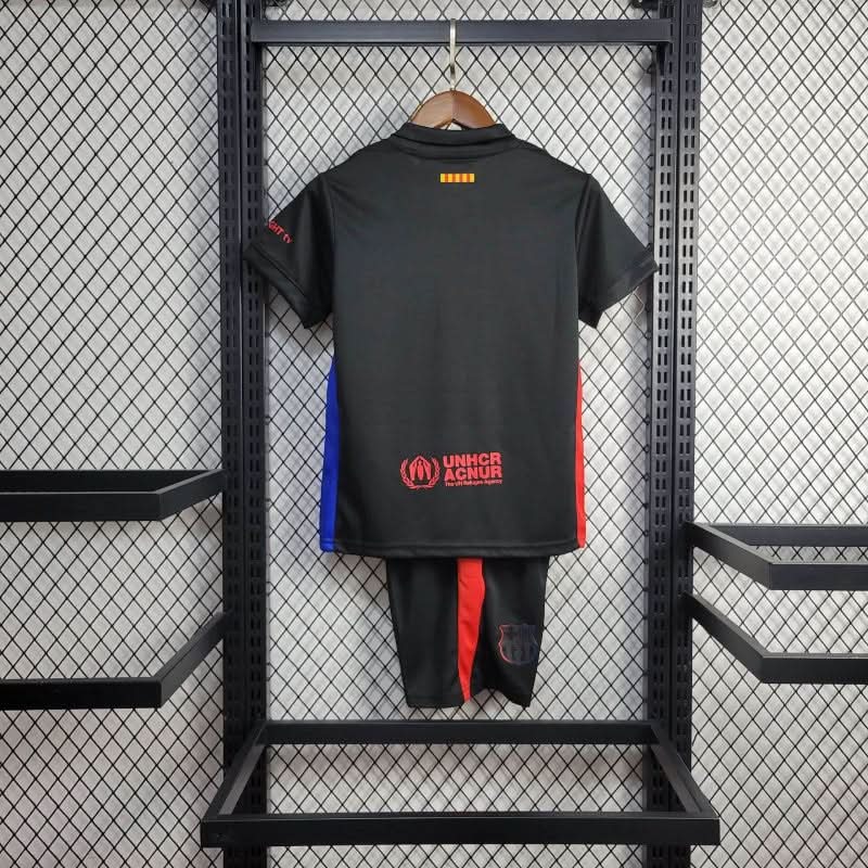FCBarcelona x Travis Scott 24/25 Away Kids Set - TheFutbolistaCloset