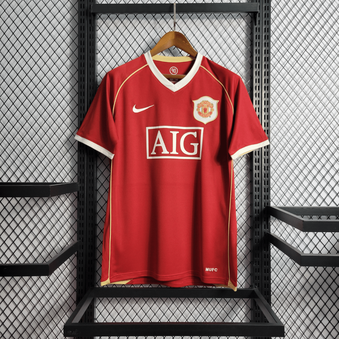 Manchester United 06/07 Home Shirt - TheFutbolistaCloset