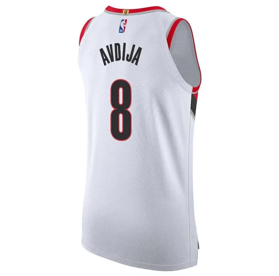 Portland Blazers White Jersey - TheFutbolistaCloset