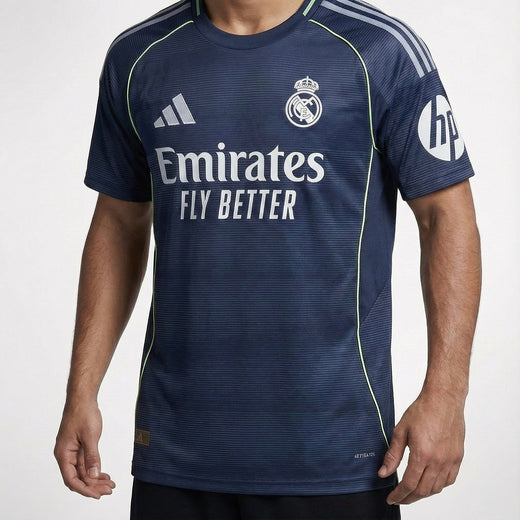 חולצת משחק ריאל מדריד חוץ 25/26 - TheFutbolistaCloset