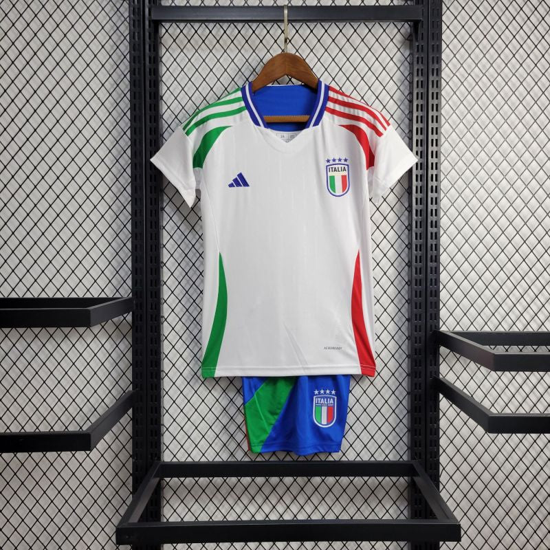 Italy Euros 2024 Away Kids Set