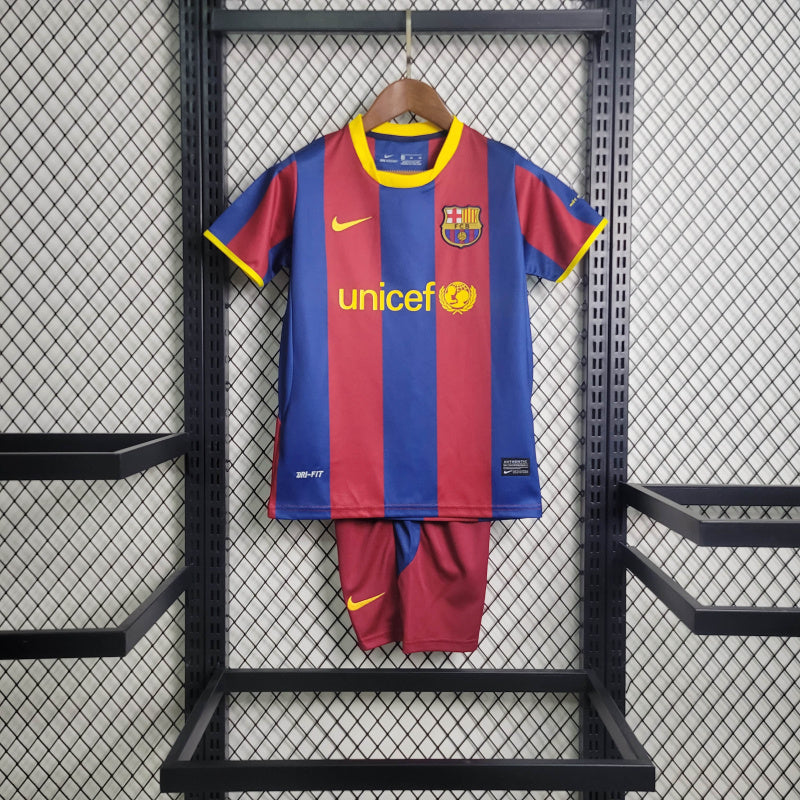 FCBarcelona 10/11 Home Kids Set