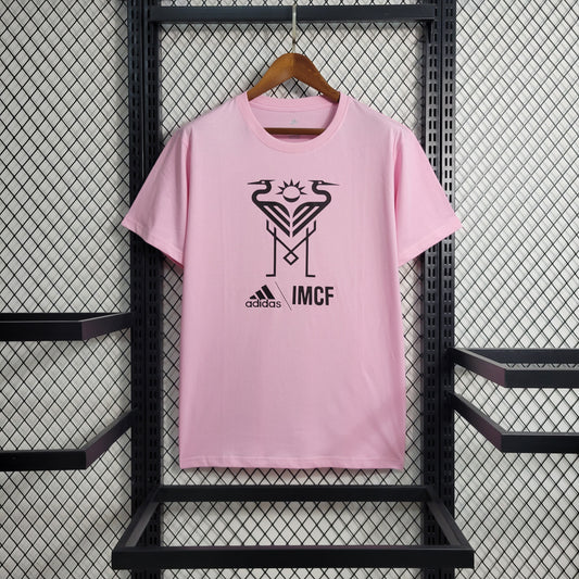 Inter Miami Logo Pink T-Shirt