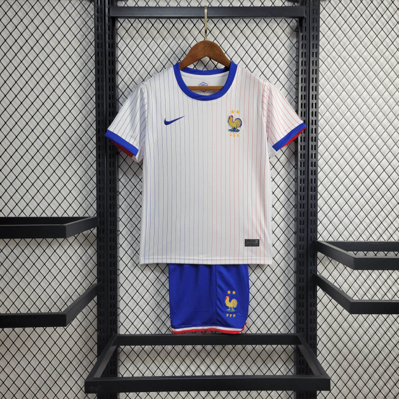 France Euros 2024 Away Kids Set