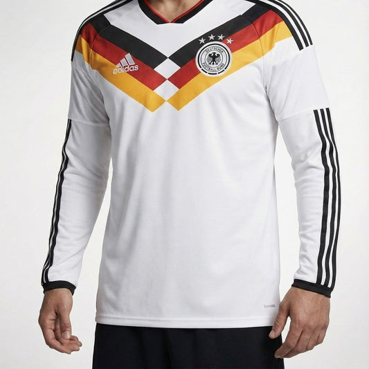 חולצת משחק רשמית בית נבחרת גרמניה שרוול ארוך מונדיאל 2026