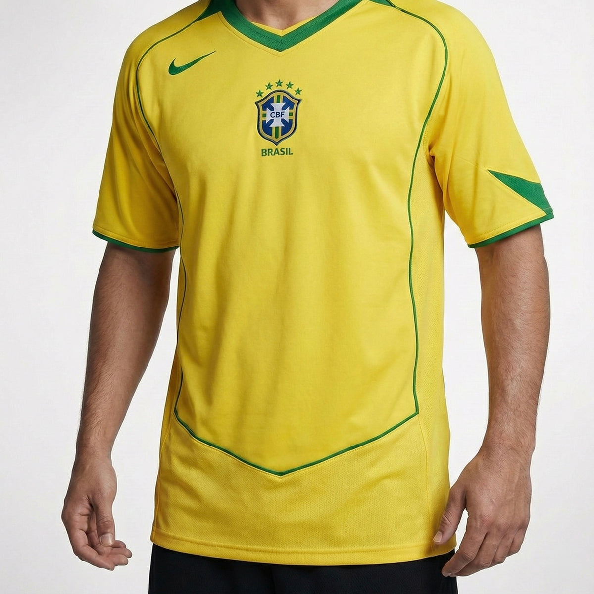 חולצת משחק רשמית ברזיל בית 2004