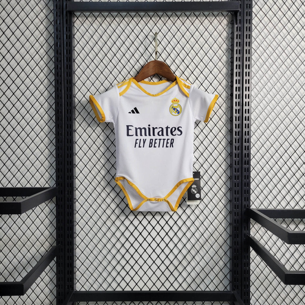 Real Madrid 23/24 Home Babies Body Shirt