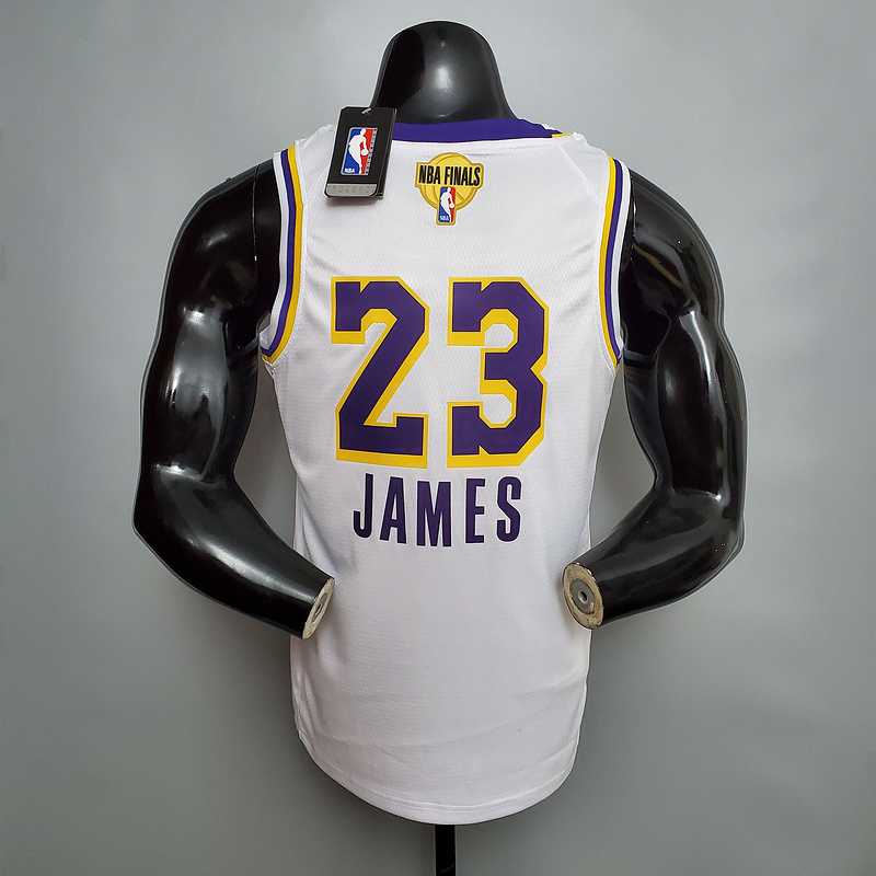 Los Angeles Lakers White Jersey