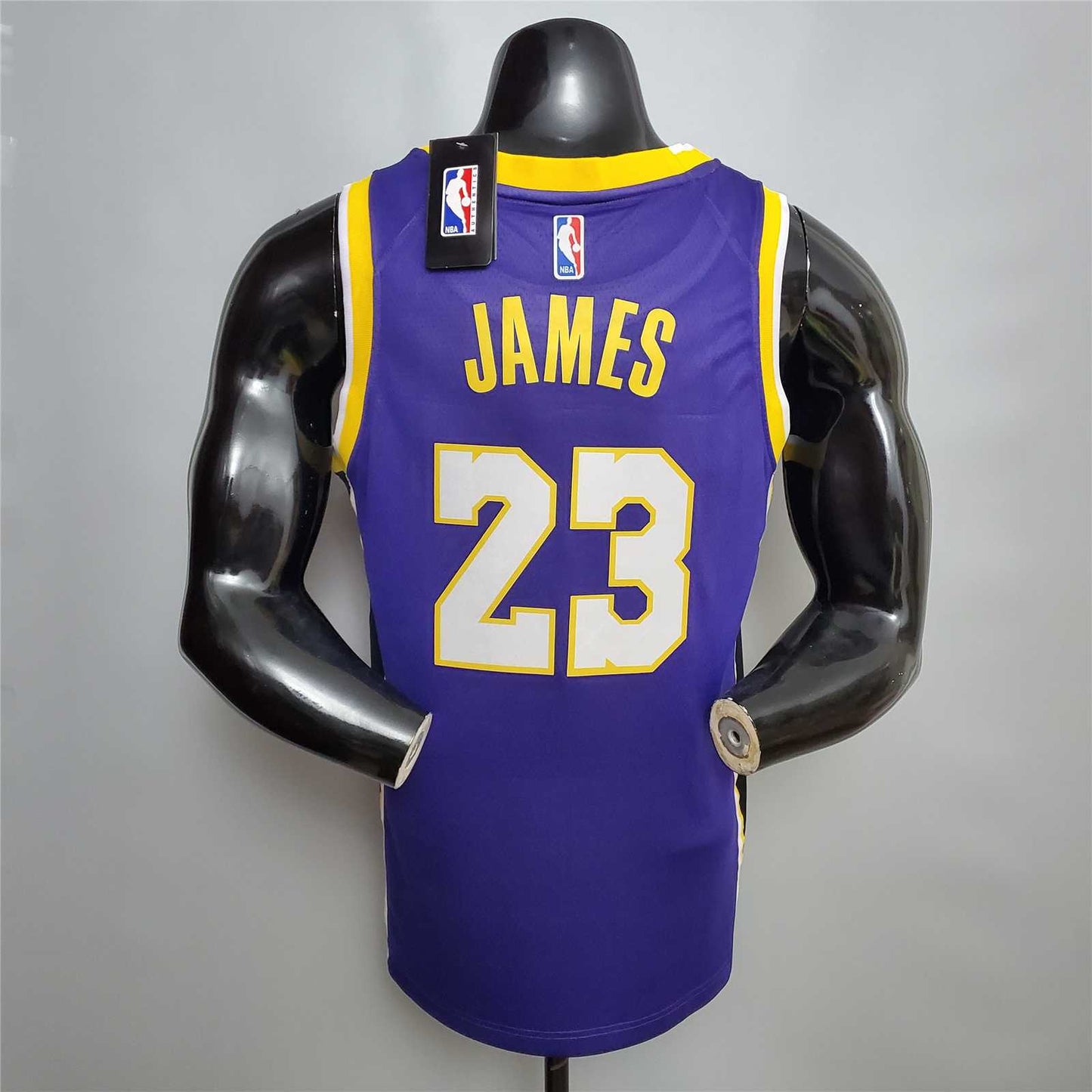 Los Angeles Lakers Purple Yellow Jersey