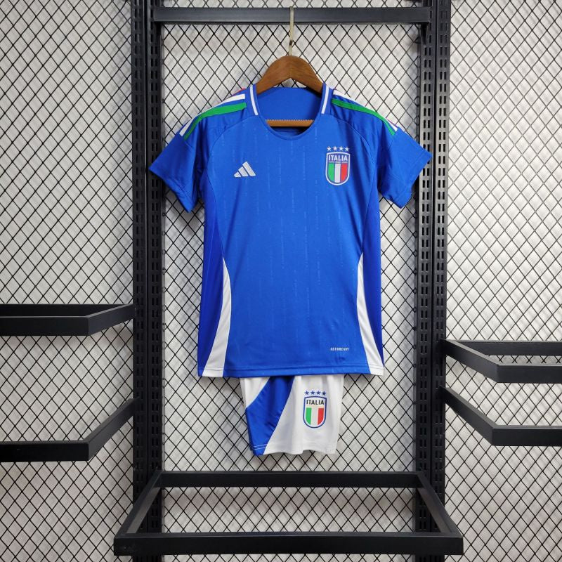 Italy Euros 2024 Home Kids Set