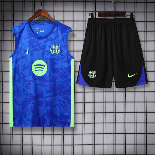 FCBarcelona 24/25 Blue Green Training Shirt