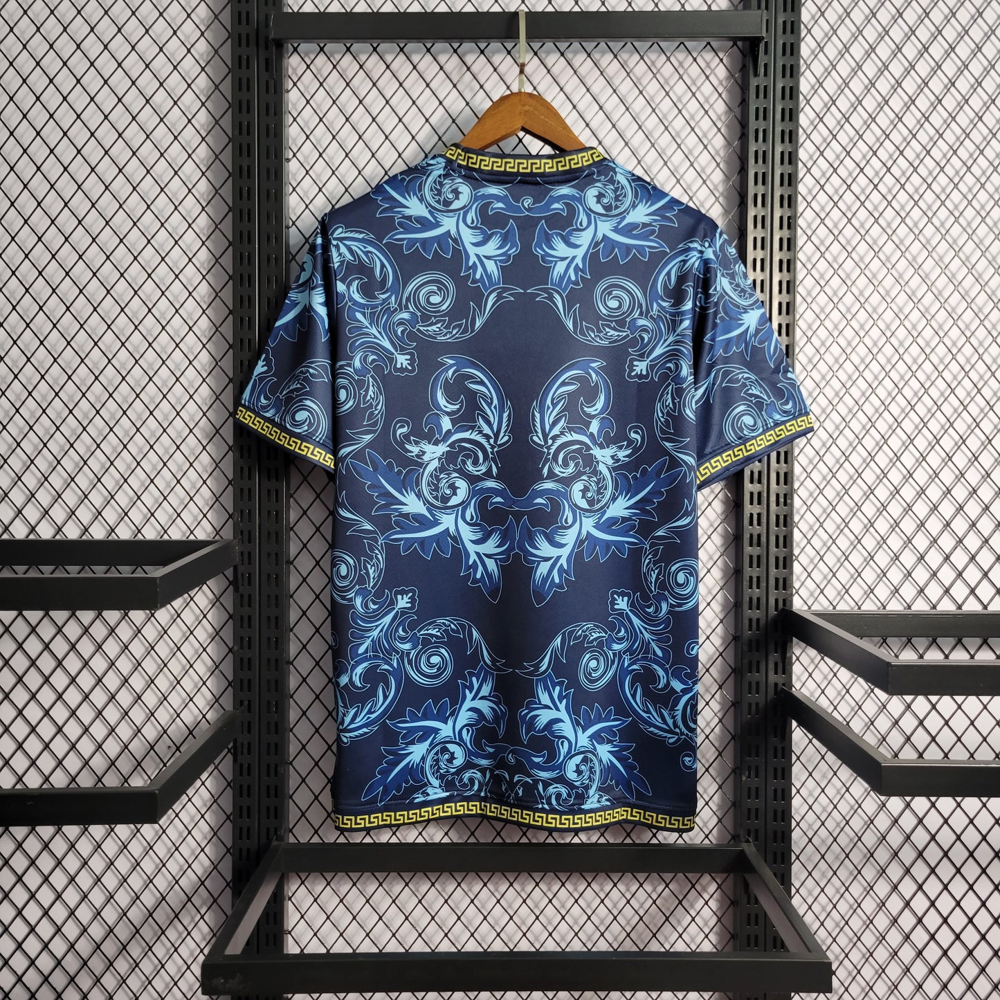 Italy Blue Versace Special Edition Shirt