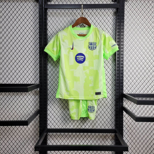 FCBarcelona 24/25 Third Kids Set