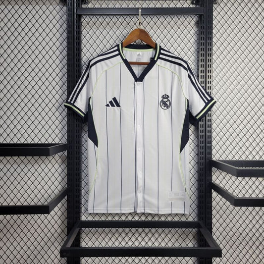 Real Madrid US Baseball 25/26 Shirt