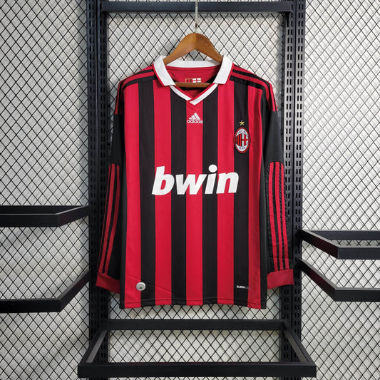 AC Milan 09/10 Home Shirt Long Sleeve
