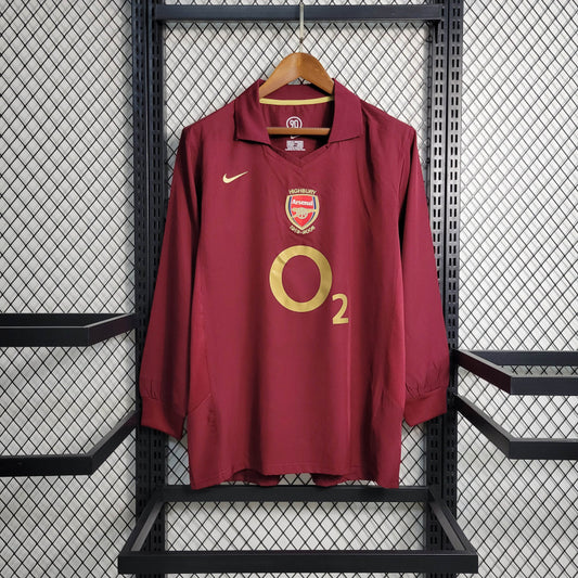 Arsenal 05/06 Home Shirt Long Sleeve