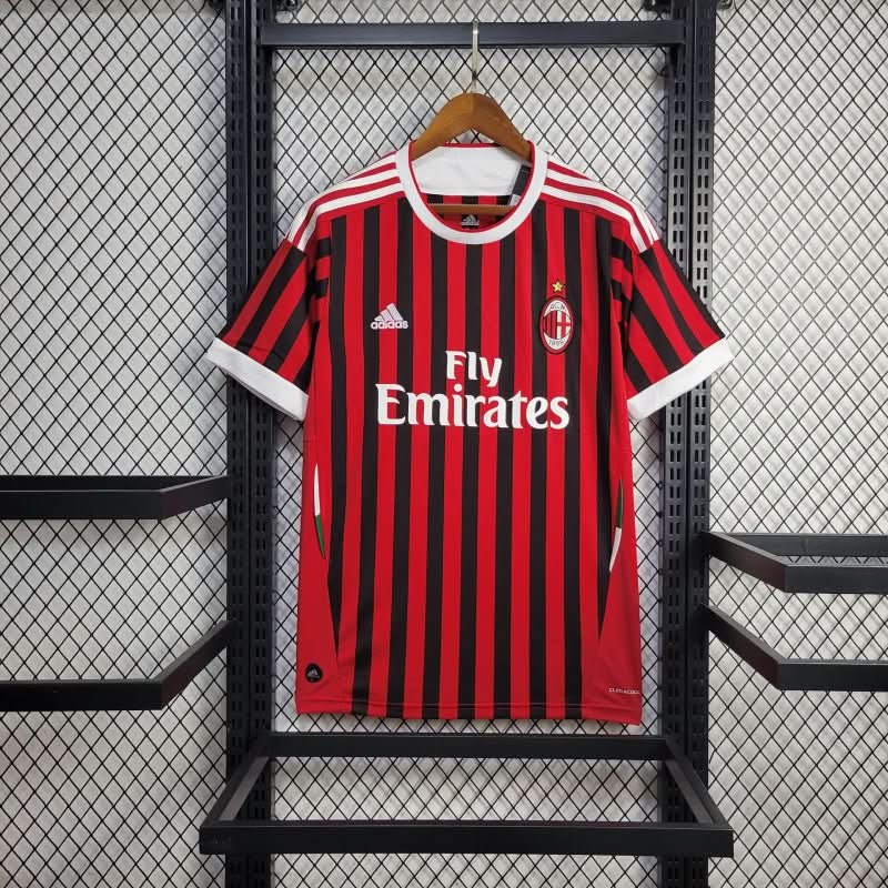 AC Milan 10/11 Home Shirt - TheFutbolistaCloset