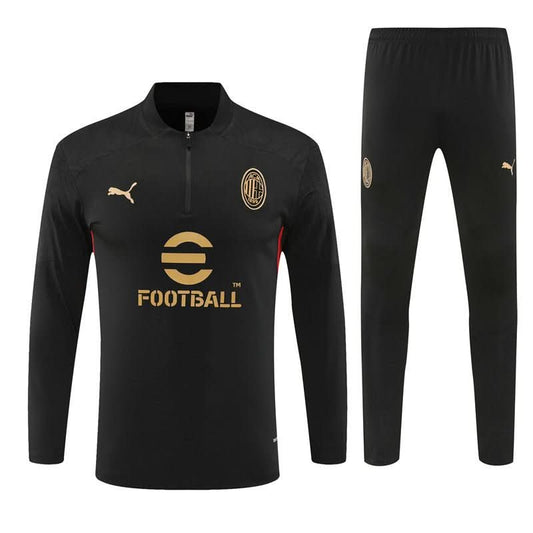 AC Milan 24/25 Black Training Set - TheFutbolistaCloset