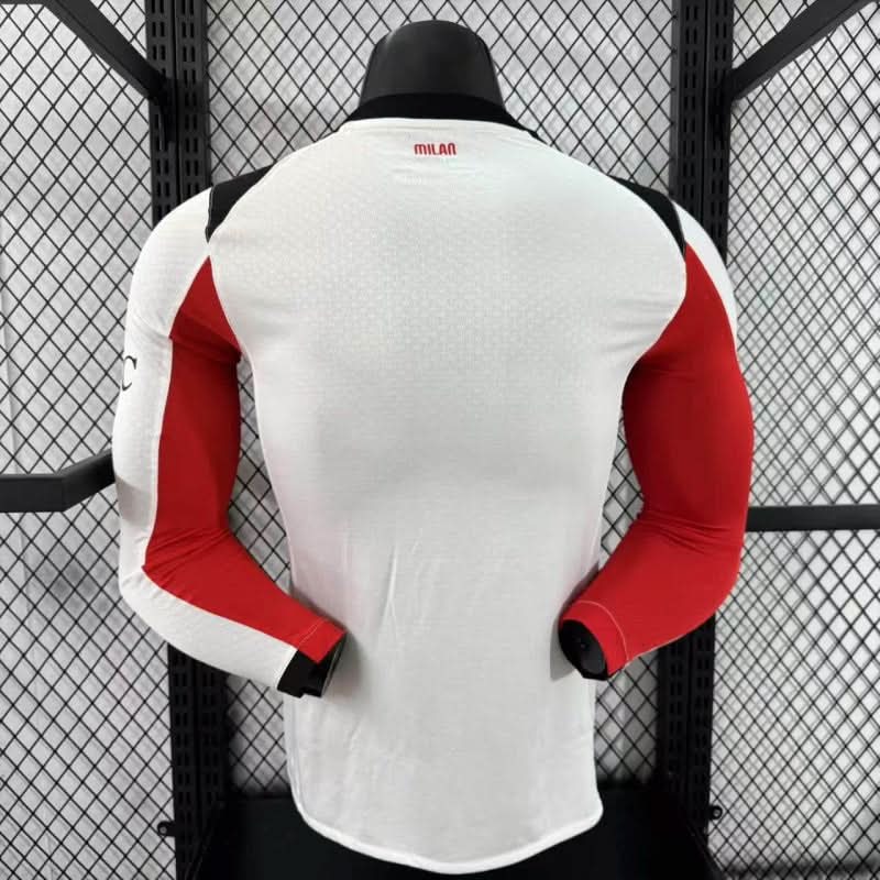 AC Milan 25/26 Away Shirt Long Sleeve - TheFutbolistaCloset