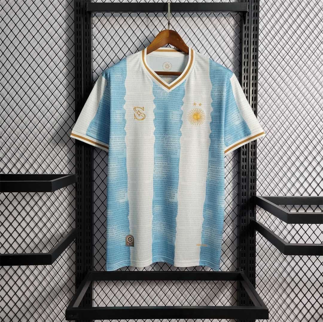 Argentina 2022 Commemorative Shirt - TheFutbolistaCloset