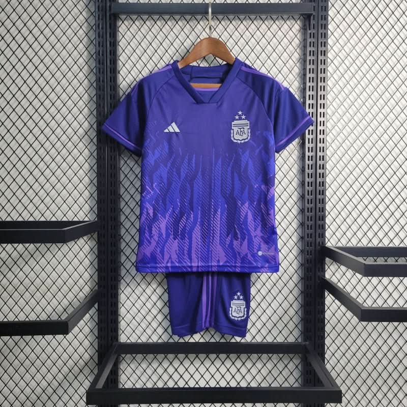 Argentina Away Kids Set - TheFutbolistaCloset