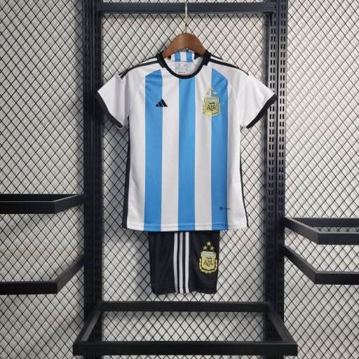 Argentina Home Kids Set - TheFutbolistaCloset