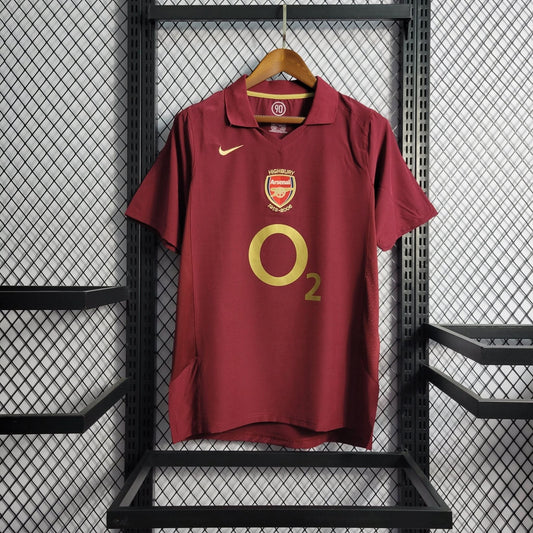 Arsenal 05/06 Home Shirt - TheFutbolistaCloset