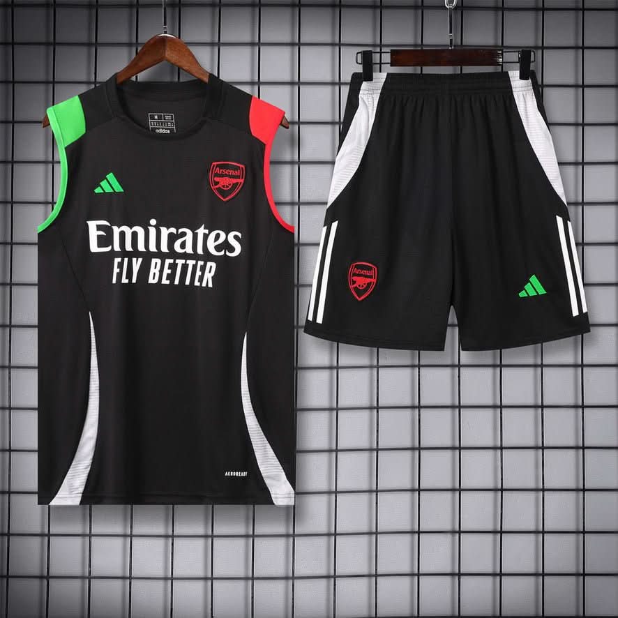 Arsenal 24/25 Black Training Shirt - TheFutbolistaCloset