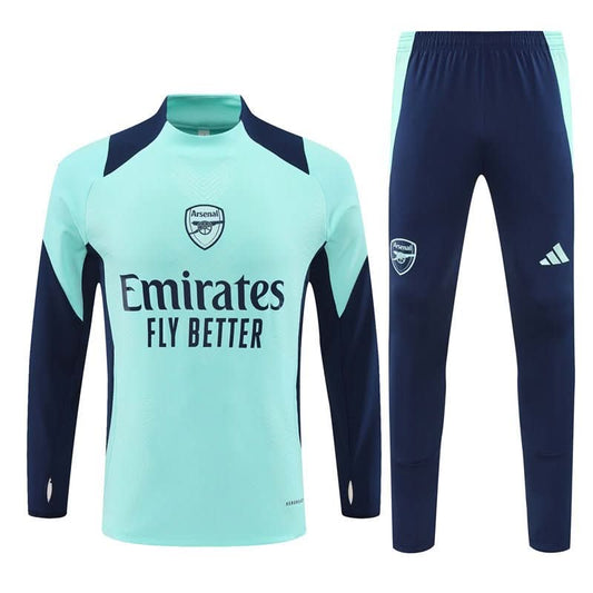 Arsenal 24/25 Light Blue & Dark Blue Training Set - TheFutbolistaCloset