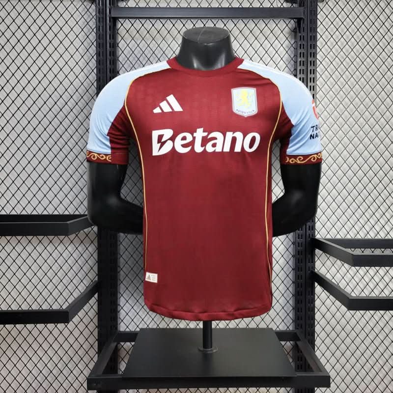 Aston Villa 25/26 Home Shirt - TheFutbolistaCloset