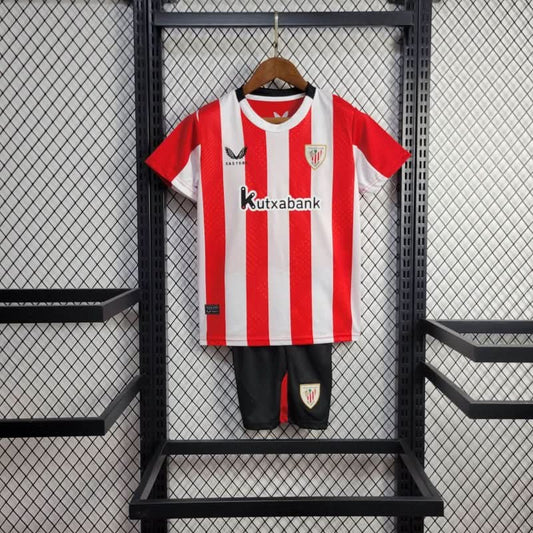 Athletic Bilbao 24/25 Home Kids Set - TheFutbolistaCloset