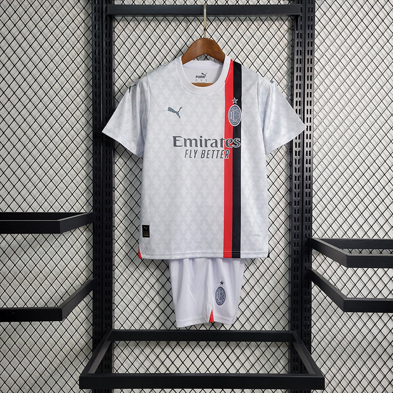 AC Milan Away Kids Set