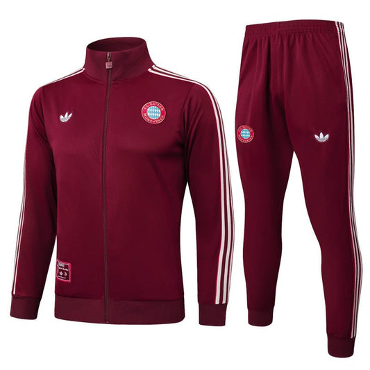 Bayern Munich 25/26 Bordeaux Training Set - TheFutbolistaCloset