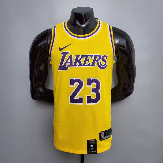 Los Angeles Lakers Yellow Purple Jersey
