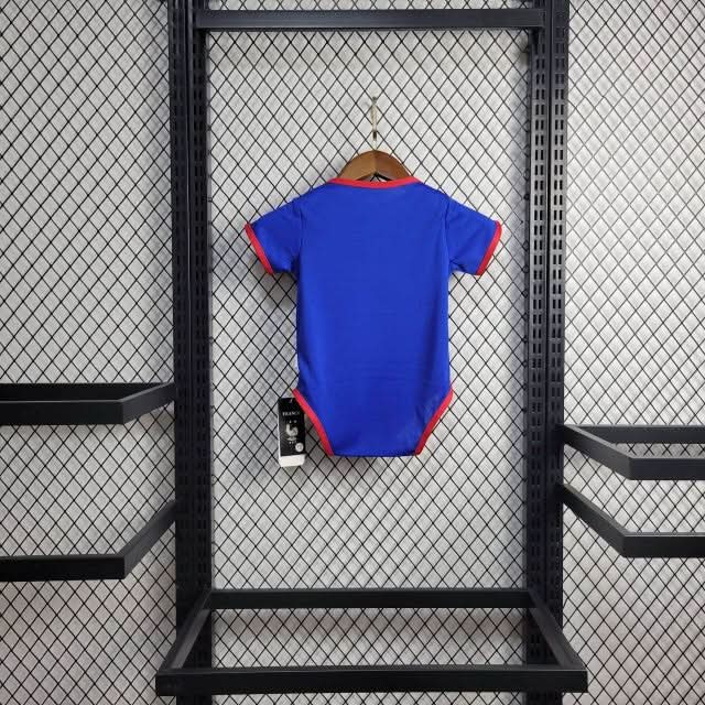 בגד גוף לתינוקות רשמי בית נבחרת צרפת יורו 2024 - TheFutbolistaCloset