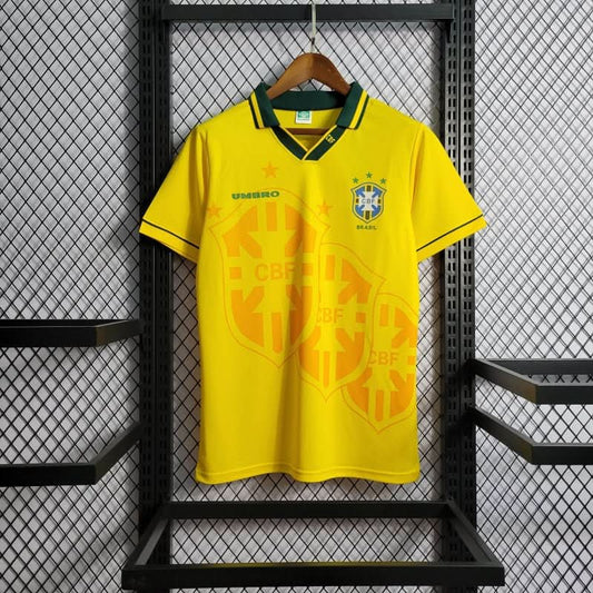Brazil 1994 Home Shirt - TheFutbolistaCloset