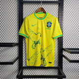 Brazil Piegon Yellow Special Shirt - TheFutbolistaCloset