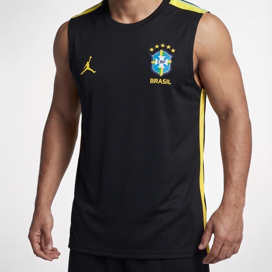 גופיית אימון נבחרת ברזיל מונדיאל 2026 צהובה - TheFutbolistaCloset
