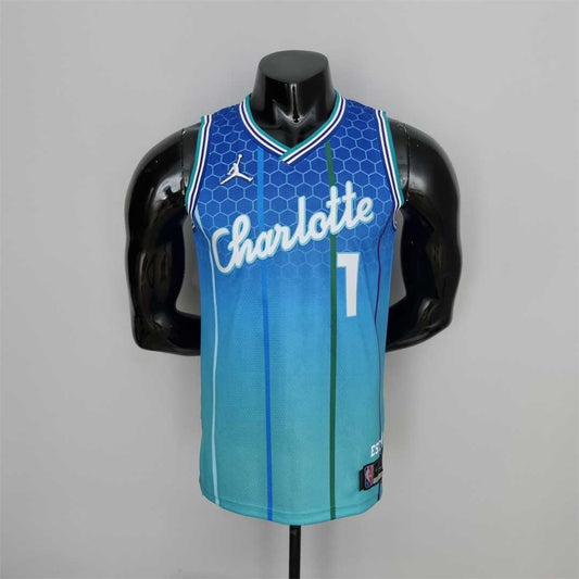 Charlotte Hornets Blue Jersey - TheFutbolistaCloset