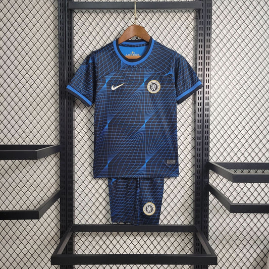 Chelsea 23/24 Away Kids Set - TheFutbolistaCloset