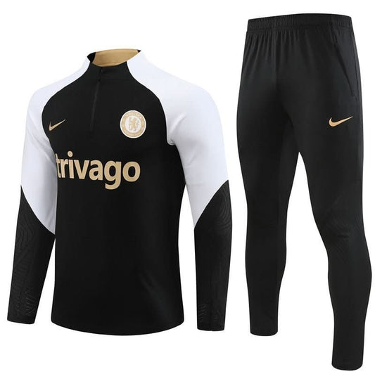 Chelsea 23/24 Black White Training Set - TheFutbolistaCloset
