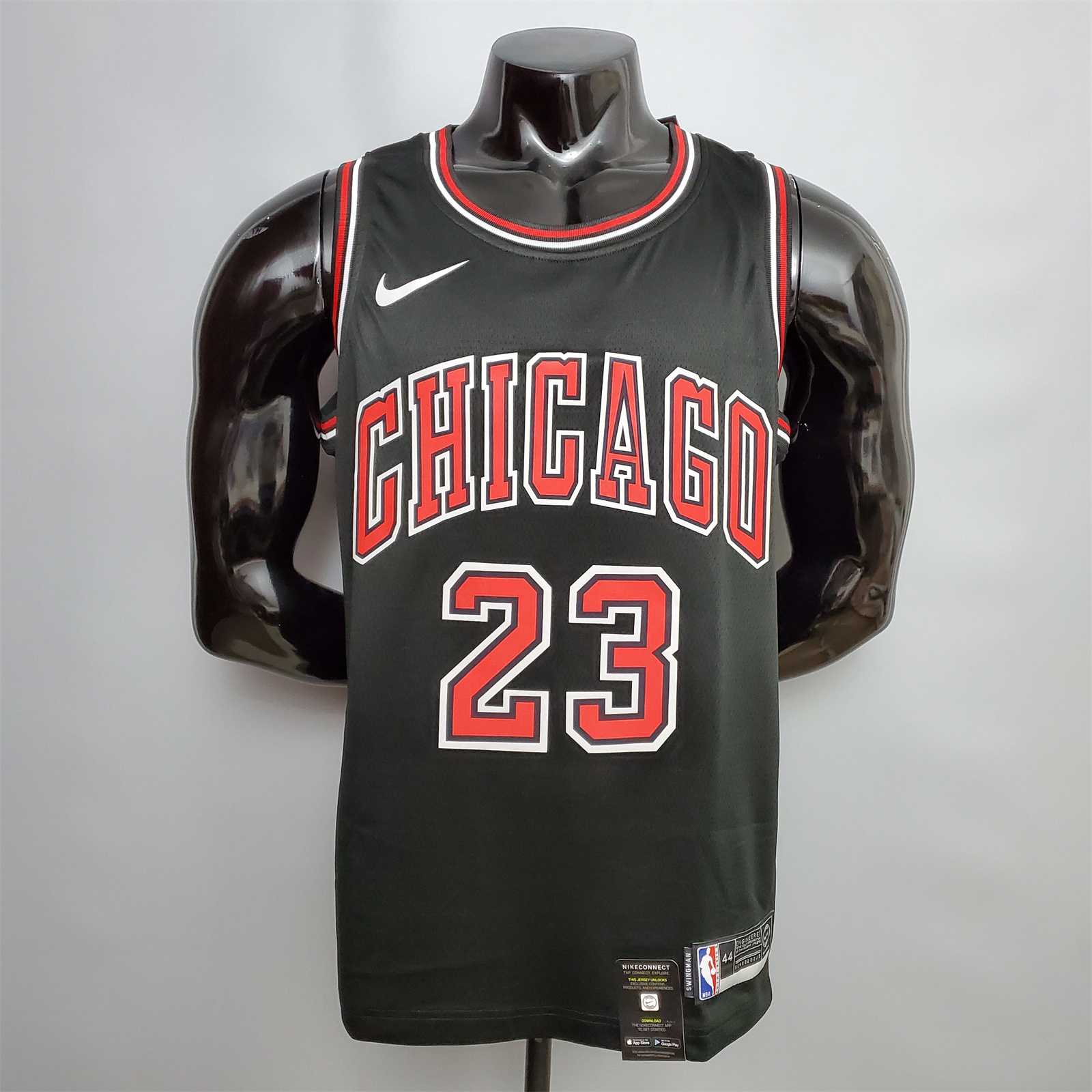 Chicago Bulls Black Jersey - TheFutbolistaCloset